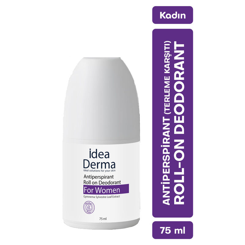 İdea Derma مزيل عرق آيديا ديرما رول أون مضاد للتعرق 75 مل للنساء