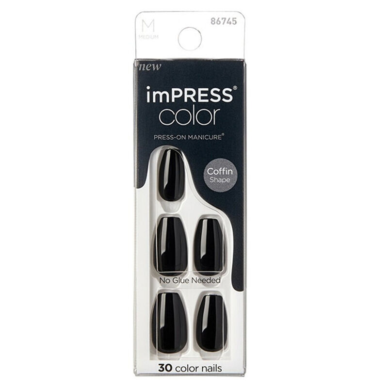 Impress أظافر صناعية متوسطة الحجم من إمبريس 30 قطعة