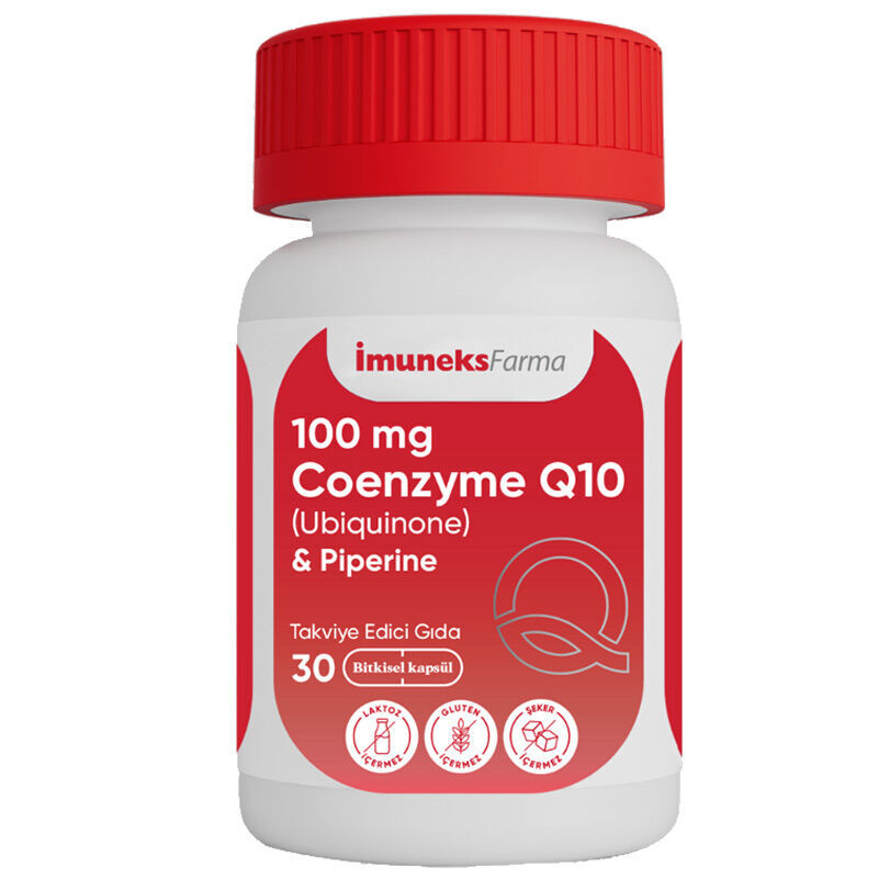 İmuneks Farma 100 mg Coenzyme Q10 containing Supplementary Food 30 capsules