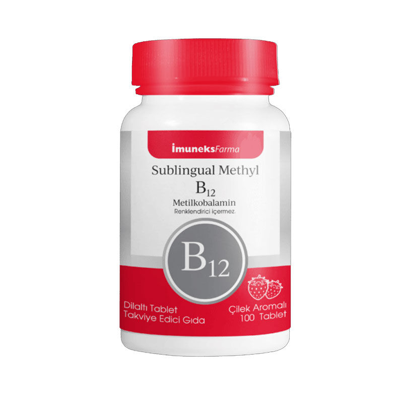 İmuneks Farma Sublingual Methyl B12 100 tablets