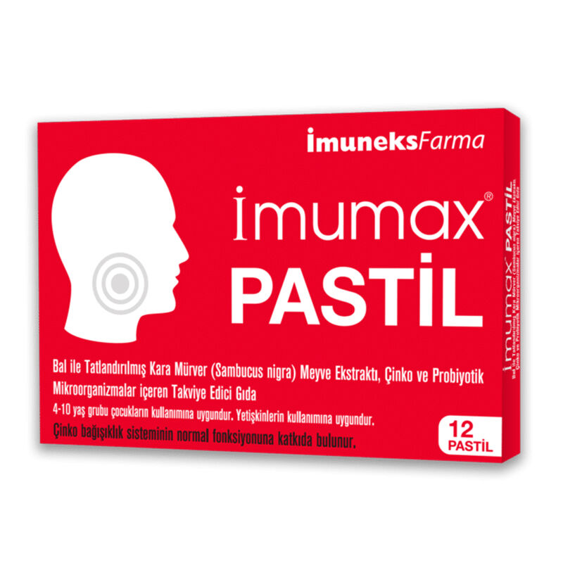 İmuneks Imumax Lozenges 12 pcs