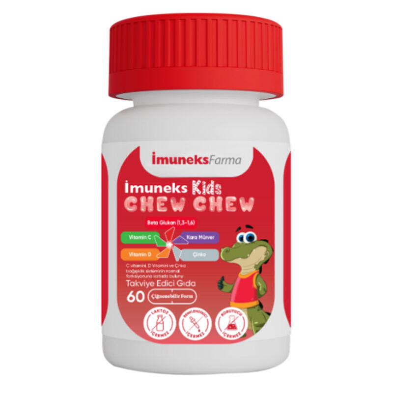 İmuneks Kids Chew Chew Food Supplement 60 chewable Capsules