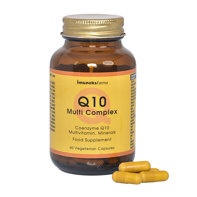 İmuneks Q10 multi Complex Supplementary Food 60 vegetarian Tablets