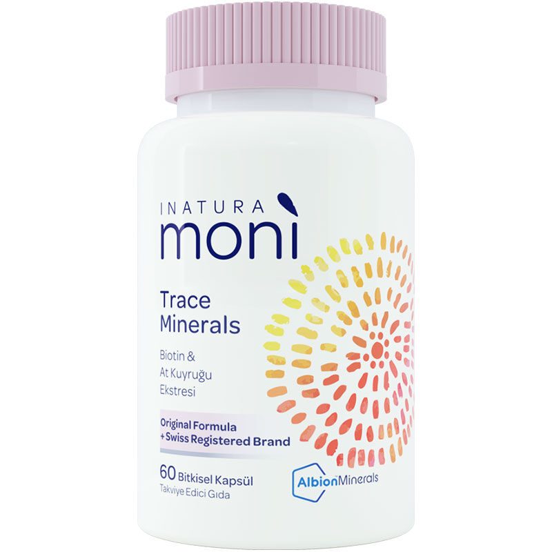 Inatura Moni Trace Biotin And Horsetail Extract Multivitamin 60 herbal Capsules