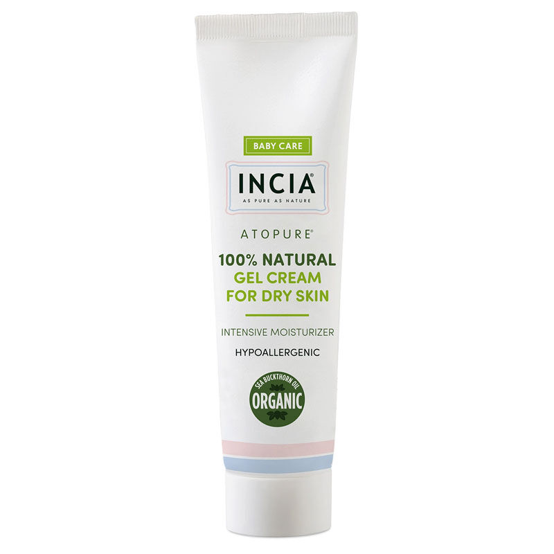 Incia 100% Natural Gel Cream For Dry Skin 60 ml