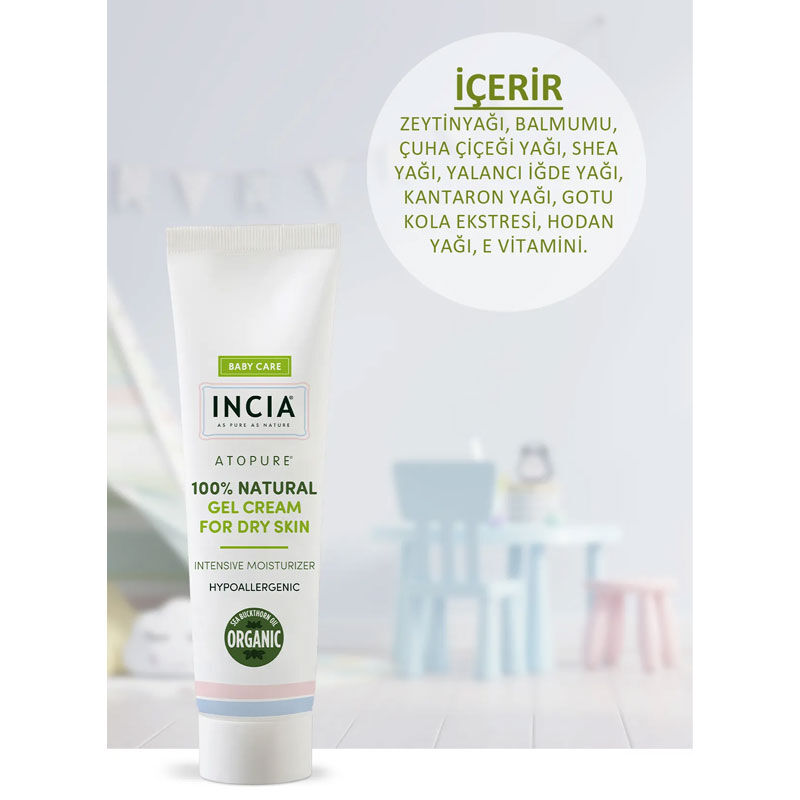 Incia Naturale Gelcreme für trockene Haut - 60ml