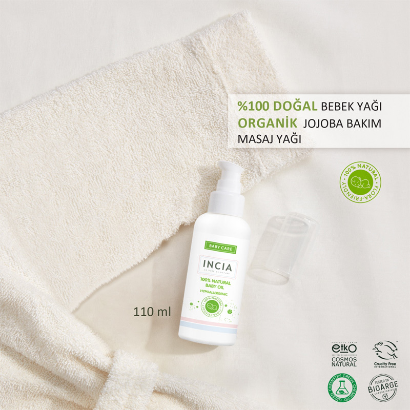 Incia Natural Baby Oil 110 ml