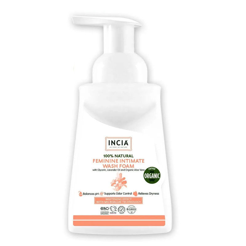 Incia Natural Intimate Washing Foam 200 ml