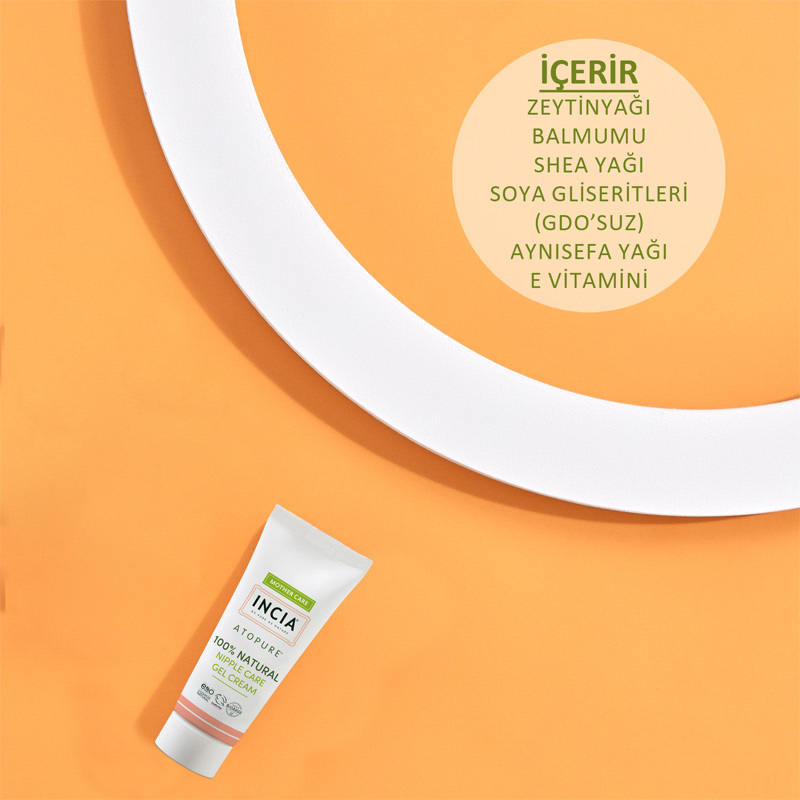 INCIA Natürliche Brustwarzenpflege Gelcreme - 30ml