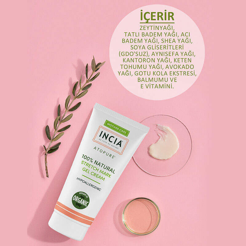 Incia Abdominal Crack Natural Gel Cream 75 ml