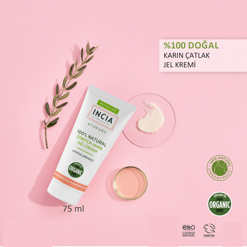 Incia Abdominal Crack Natural Gel Cream 75 ml