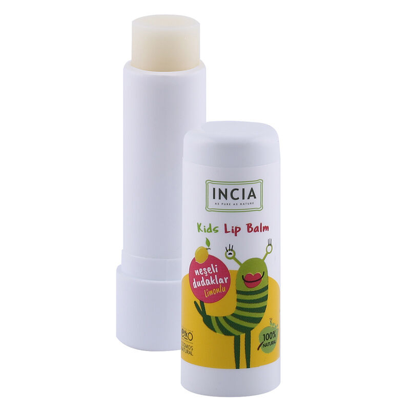 Incia Kids Lip Balm Lip Nourishing Lemon 6 gr