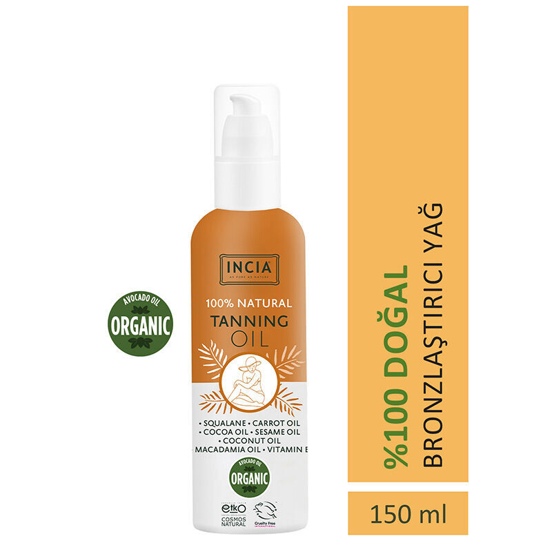 INCIA Natürliches Bräunungsöl 150ml