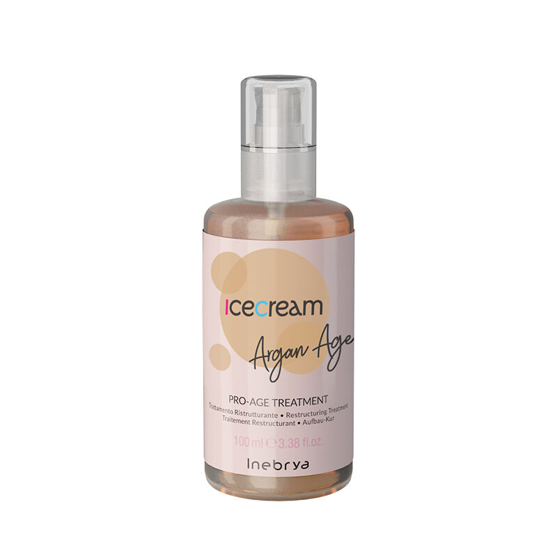 Inebrya Ice Cream Argan Age Pro-age Treatment Argan Oil Restructuring 100 ml