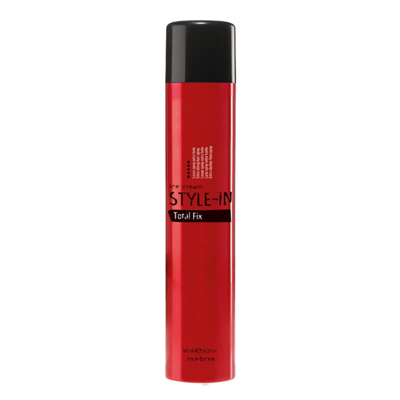 Inebrya Ice Cream Style-in Total Fix High Hold Hairspray 500 ml