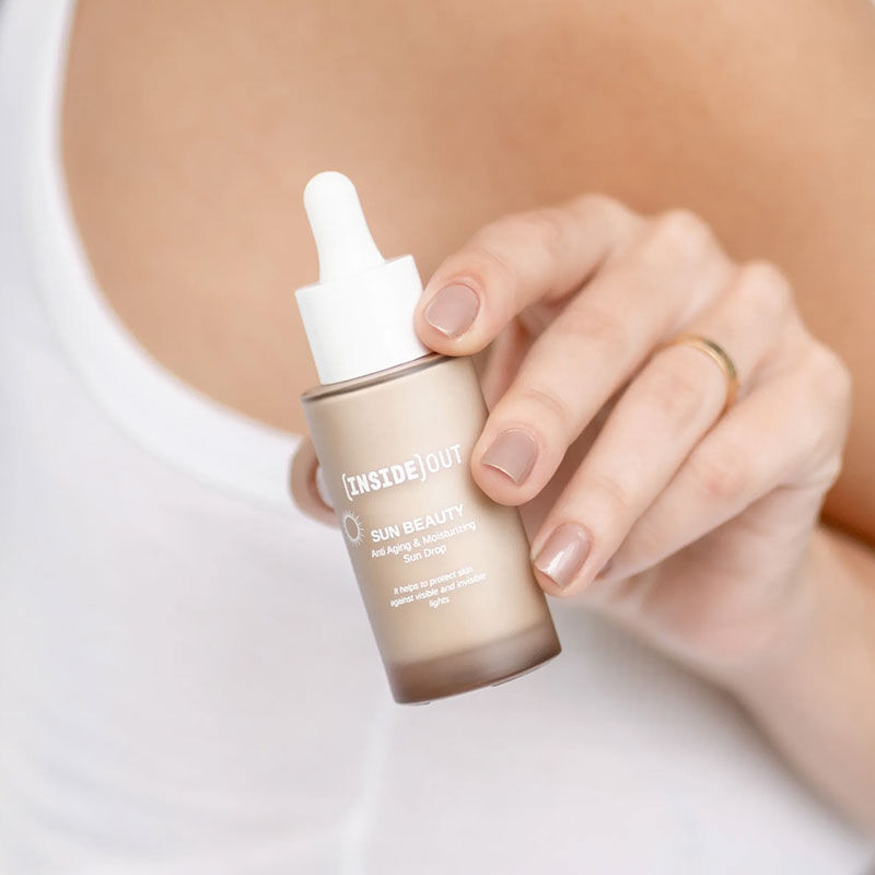INSIDEOUT Sun Drop Serum 35ml - Aufhellende &amp; Feuchtigkeitsspendende Formel