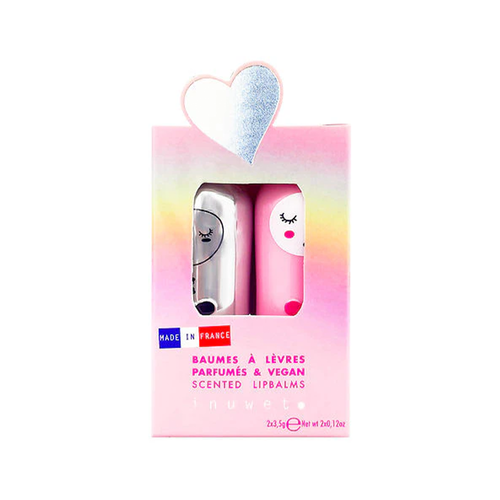 Inuwet Duo Gift Set Chloe 2-pack Lip Balm Lip Moisturizer Set