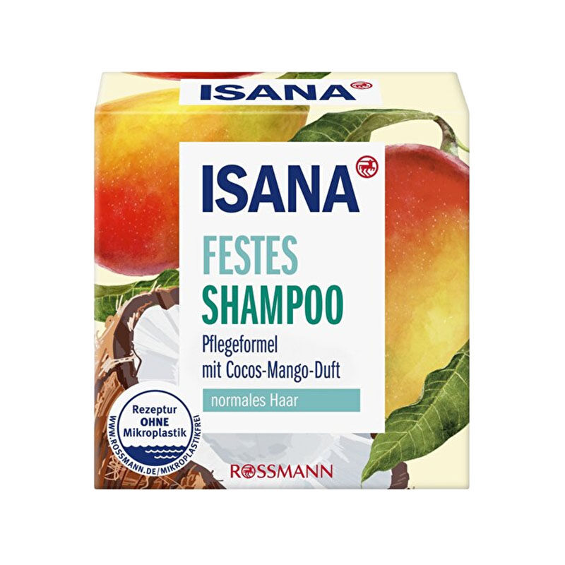 Isana Solid Shampoo Coconut - Mango Scented 65 g