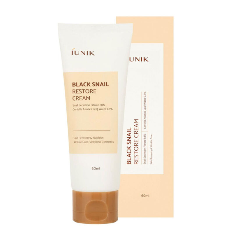 Iunik Schwarze Schnecke Anti-Aging Creme 60ml