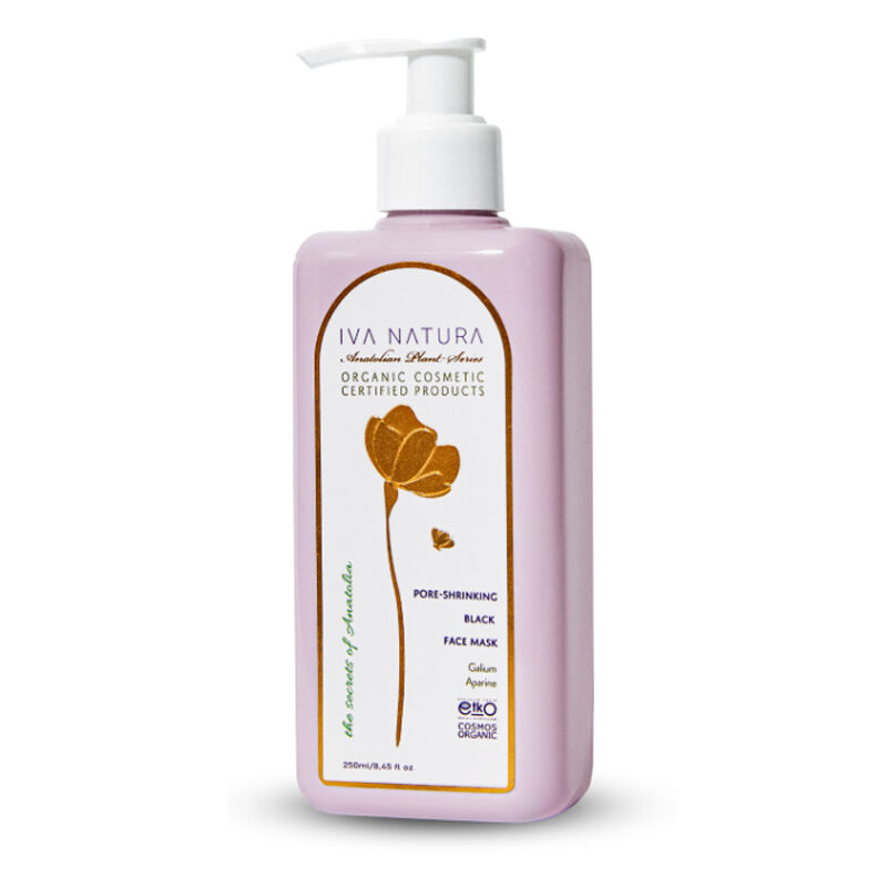 Iva Natura Organic Pore Tightening Black Face Mask 250 ml