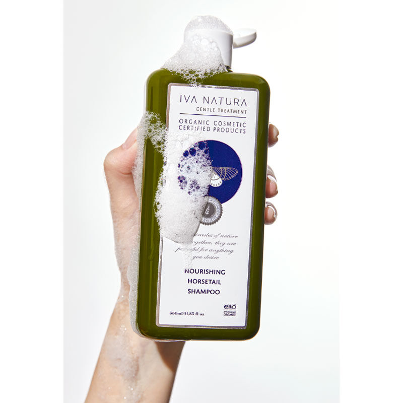 Iva Natura Bio Nährendes Shampoo mit Hyaluronsäure 350ml