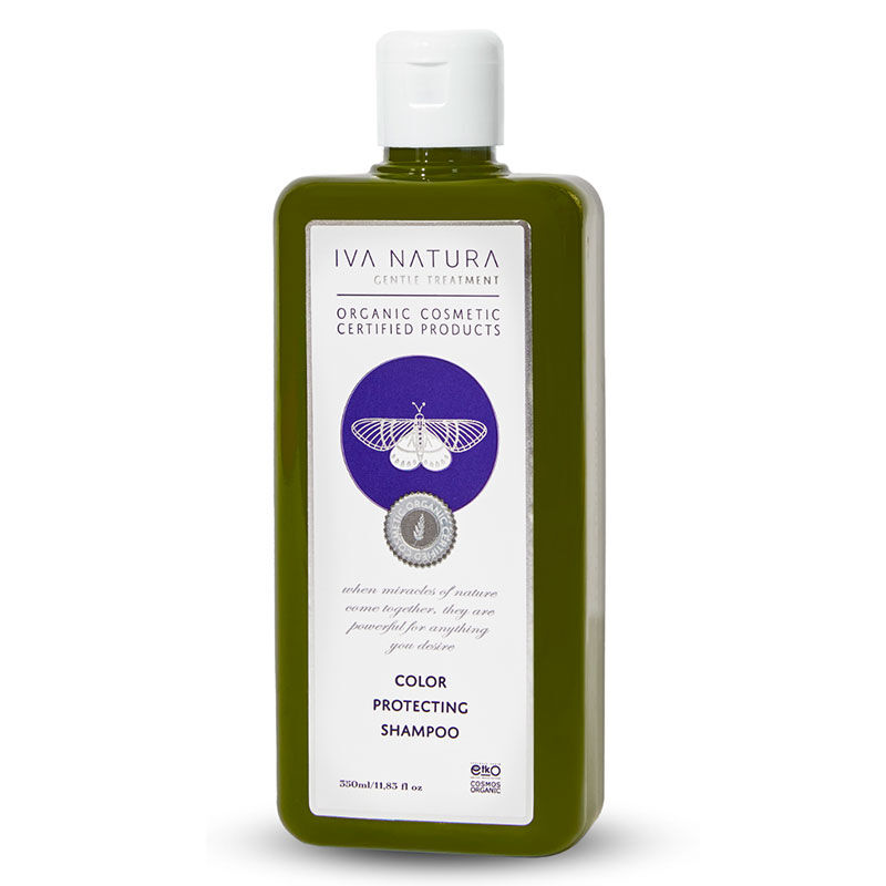 Iva Natura Organic Color Protection Black Shampoo 350 ml