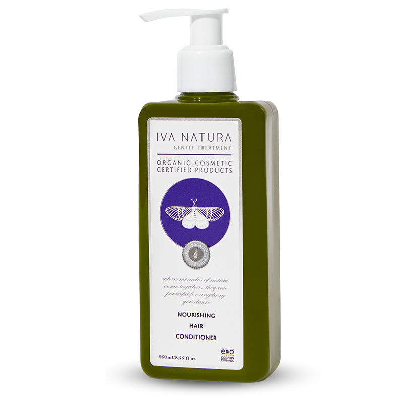 Iva Natura Organic Shea Butter And Olive Extract Nourishing Conditioner 250 ml