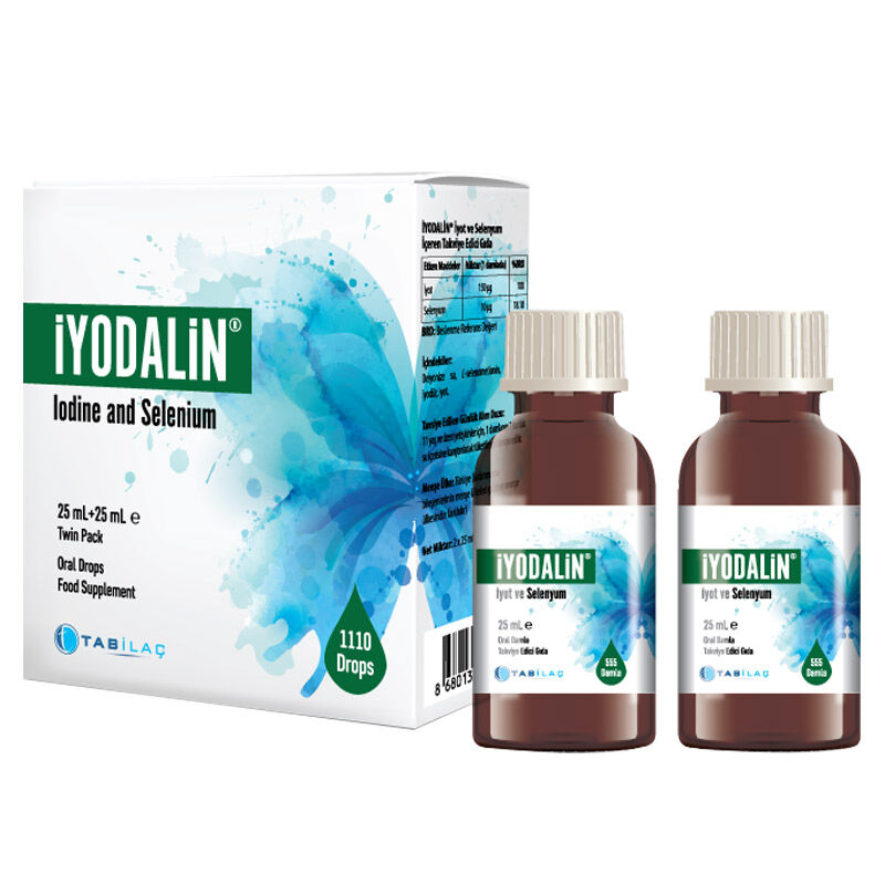İyodalin Iodine And Selenium Supplementary Food 25 ml + 25 ml