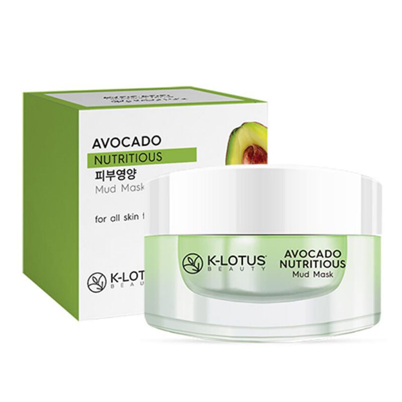 K-Lotus Beauty قناع الطين المرطب بخلاصة الأفوكادو من كيه لوتس بيوتي 30 مل