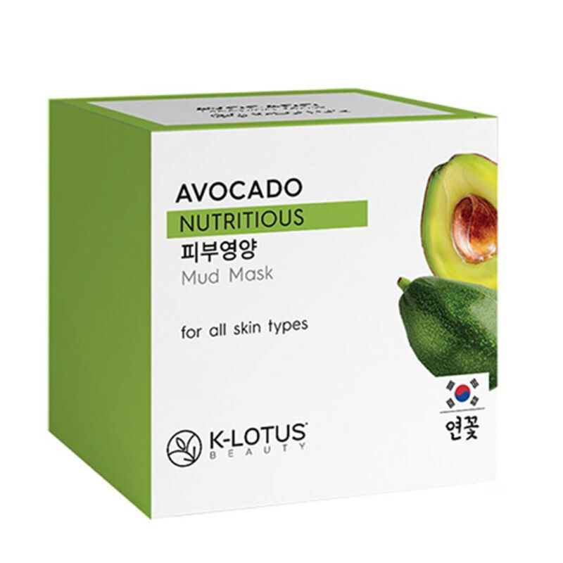 K-Lotus Beauty قناع الطين المرطب بخلاصة الأفوكادو من كيه لوتس بيوتي 30 مل