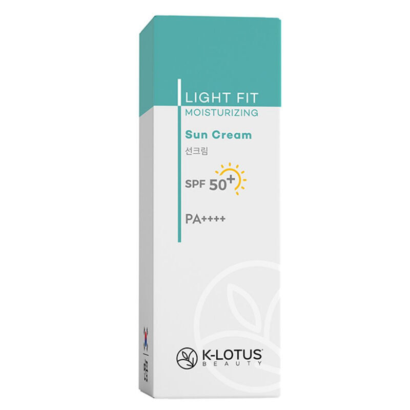 K-lotus Beauty Light Fit Face And Body Spf 50+ Moisturizing Sunscreen Pa++++ 50 ml