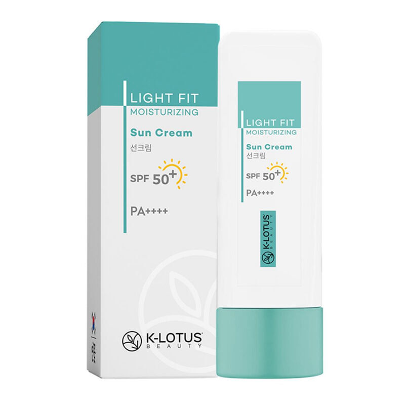 K-lotus Beauty Light Fit Face And Body Spf 50+ Moisturizing Sunscreen Pa++++ 50 ml