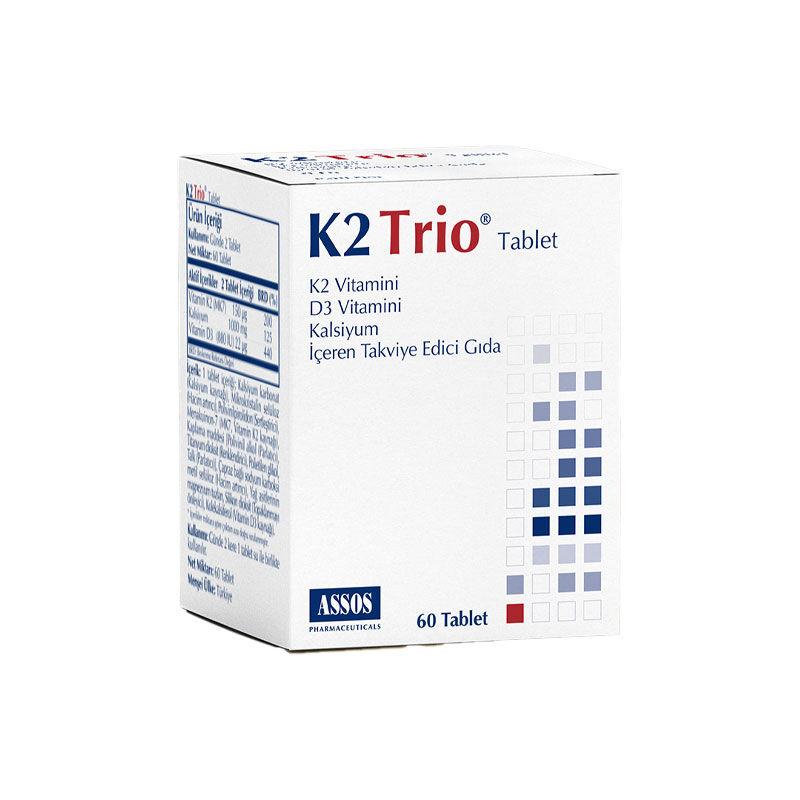 Assos İlaç K2 trio 60 tablet