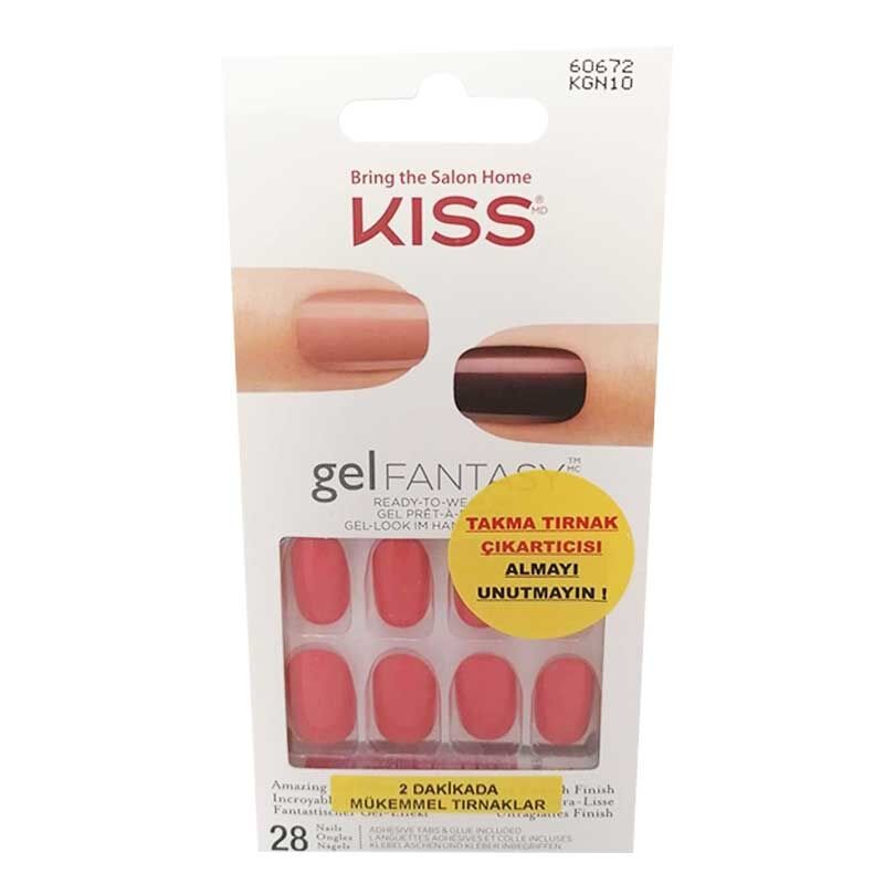 أظافر كيس الجل الخيالية Kgn10 c Kiss