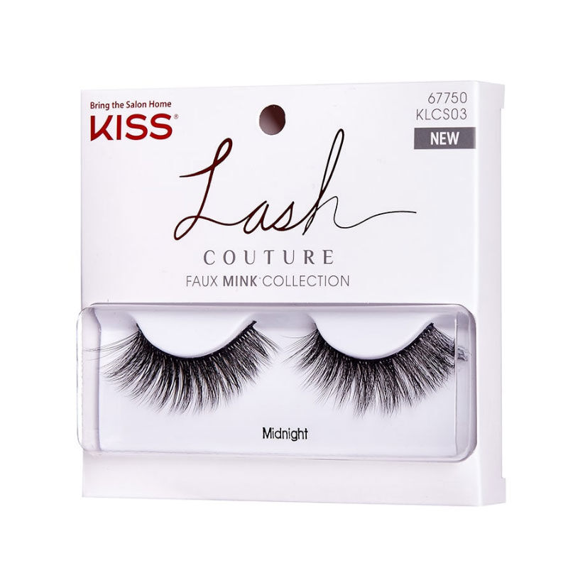 Классические накладные ресницы Kiss Lash Couture Faux Mink - Klcs03 c - Полночь