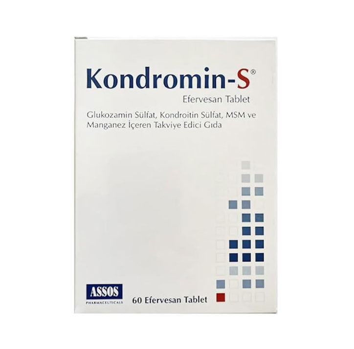 Assos İlaç Kondromin-s 60 effervescent Tablets