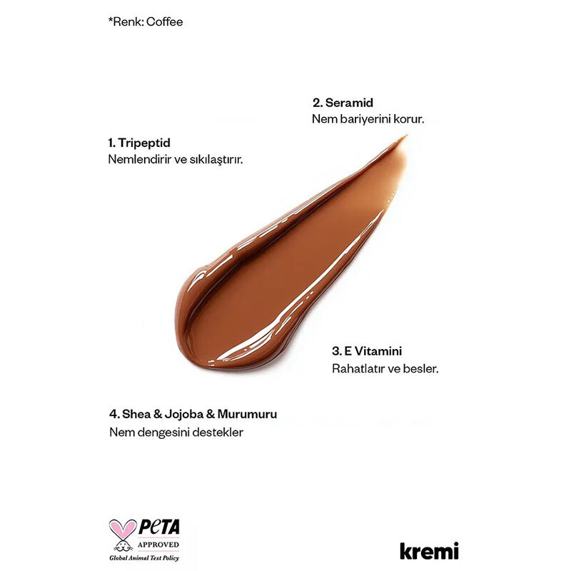 Бальзам для губ с блеском 13 мл Кофе от Cream Lip Care