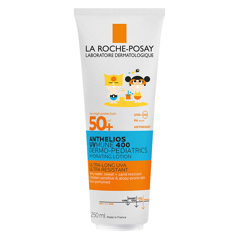 La Roche Posay Anthelios Dermo Pediatrics UVmune400 SPF50+ Sunscreen Body Milk For Sensitive Skin And Children 250 ml