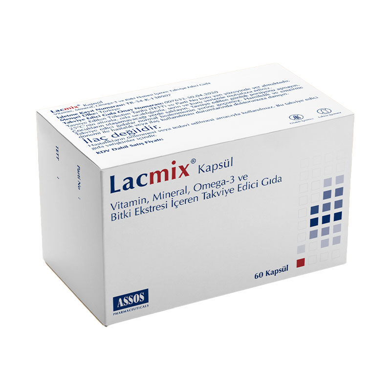 Assos İlaç Lacmix 60 capsules