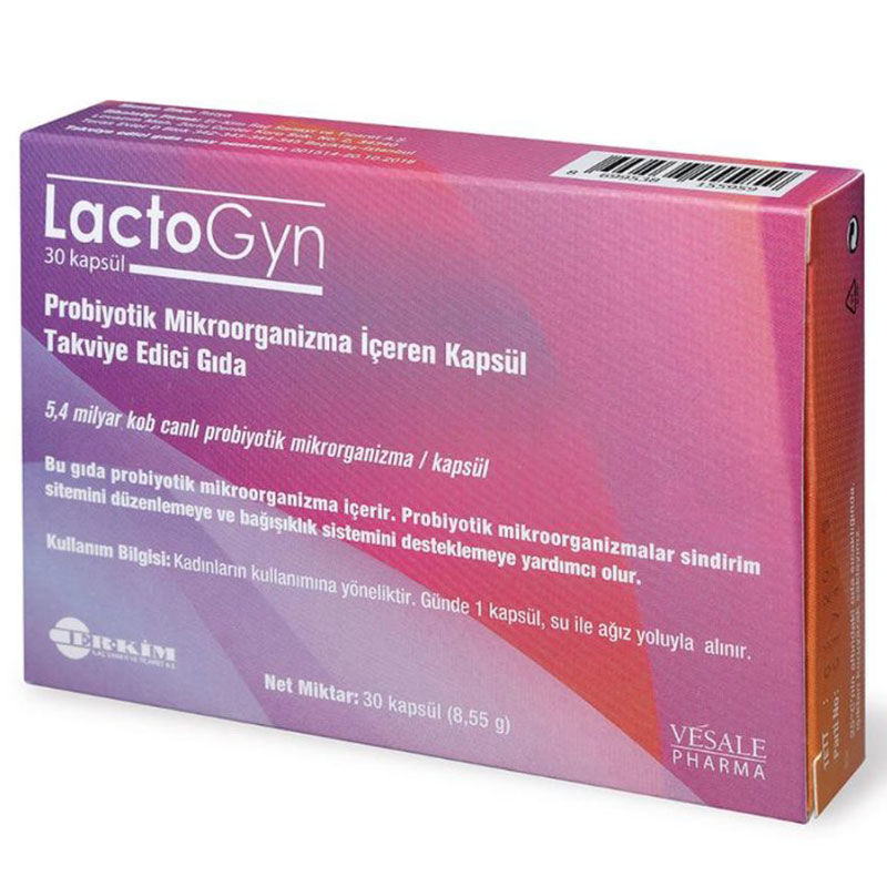 Lactogyn Probiotic 30 capsules