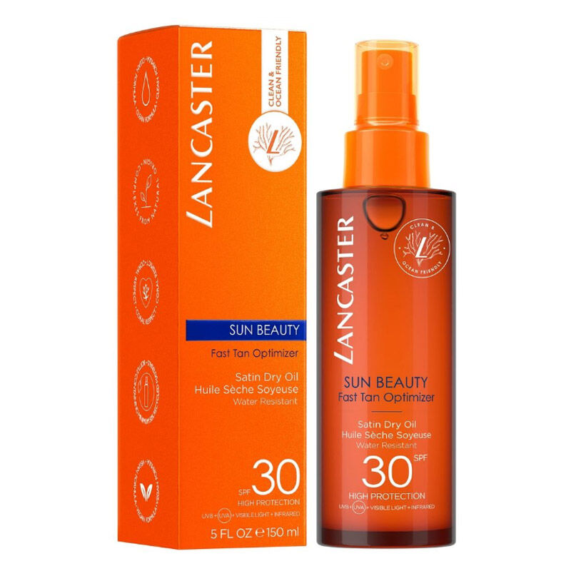 Lancaster Sun Beauty Satin Sheen Oil Spf30+ 150 ml