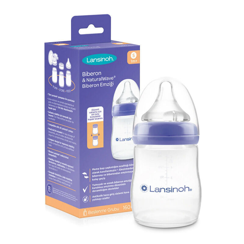 Lansinoh Bottle-bottle Nipple 160 ml - S