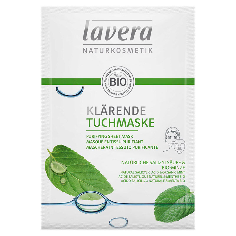 Lavera Purifying Paper Face Mask 21 ml