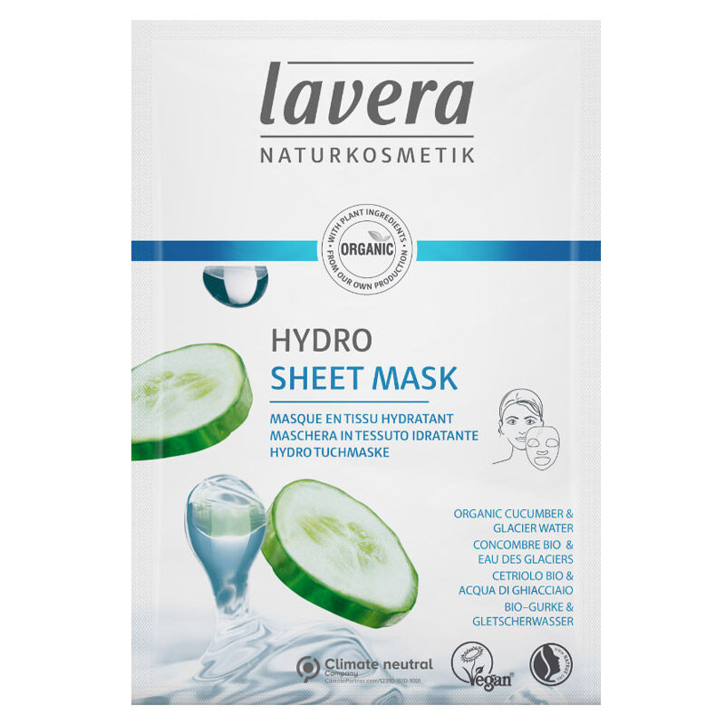 Lavera Moisturizing Paper Face Mask 21 ml