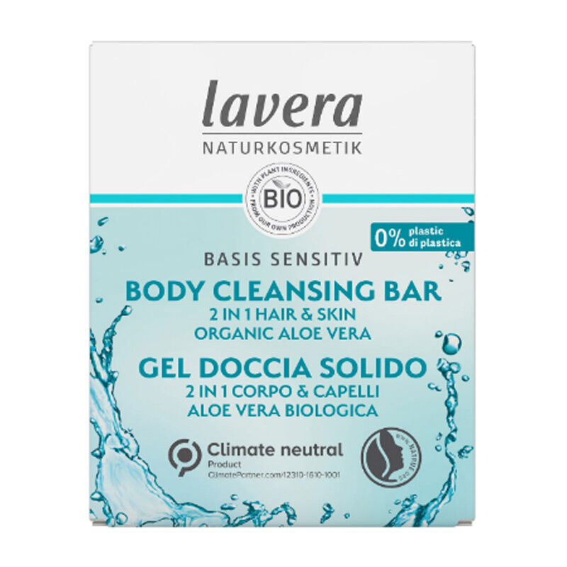Lavera Organic Body Cleansig Hair And Body Solid Shampoo 50 gr