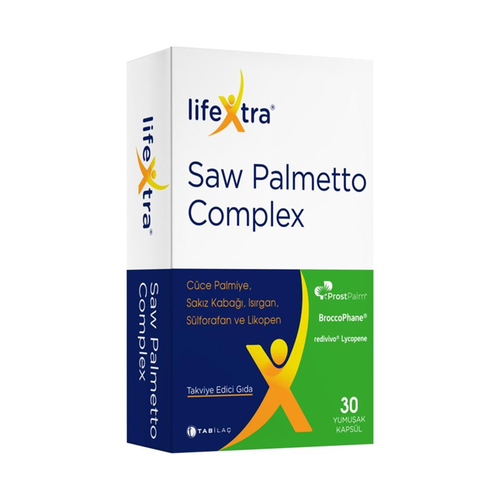 TAB Lifextra Saw Palmetto Complex 30 capsules