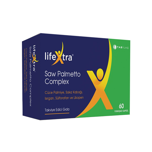 LifeXtra Saw Palmetto Komplex für Prostatagesundheit – 60 Kapseln