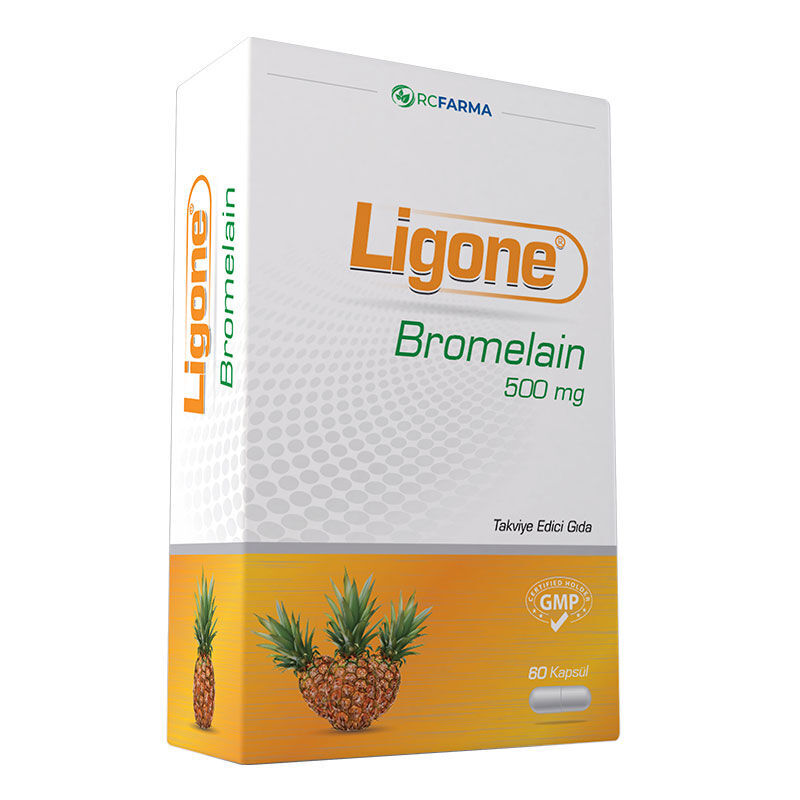 Ligone Bromelain 500 mg 60 capsules