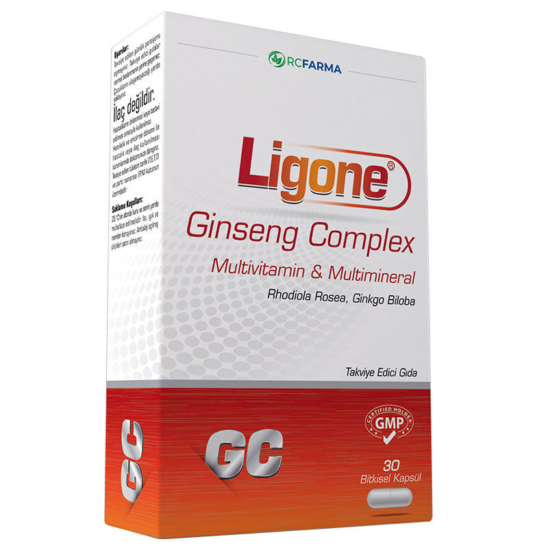 Ligone Ginseng Complex 30 herbal Capsules