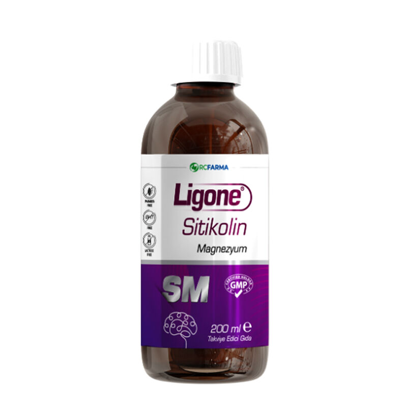 Ligone Citicoline Magnesium Liquid Food Supplement 200 ml